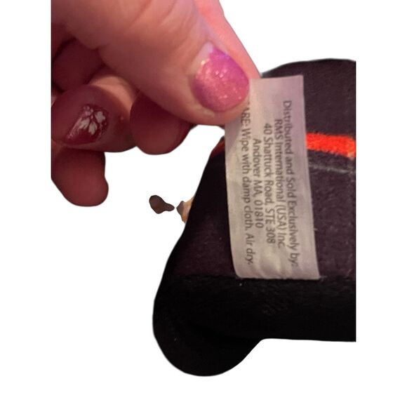 RMS Red Black Weighted Ninja Shadow Dragon Plush Doll Toy Figure 8" - Picture 6 of 6